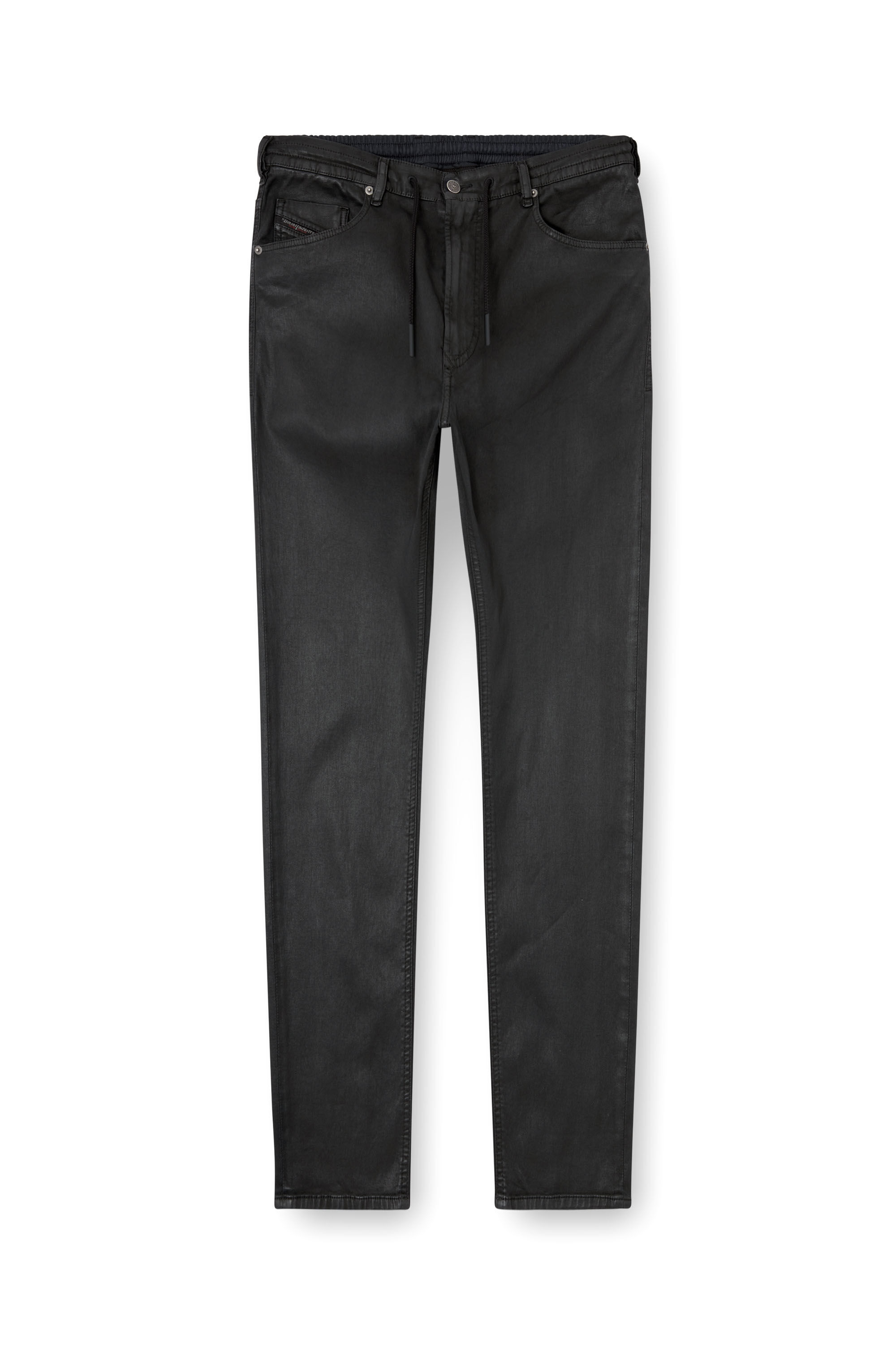 Diesel - Man's Regular 2032 D-Krooley Joggjeans® 068PX, Black/Dark grey - 2