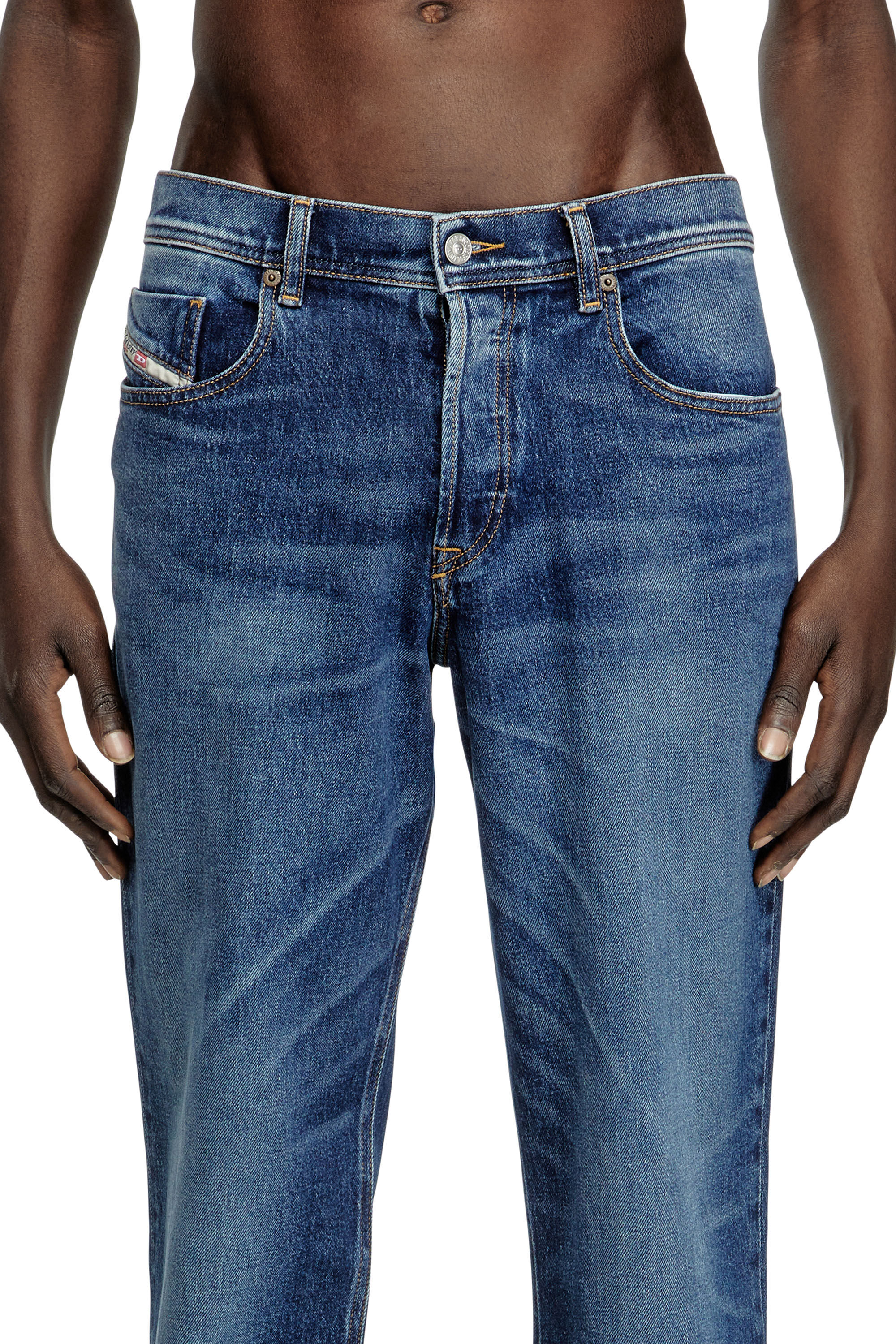 Diesel - Man's Regular Jeans 2023 D-Finitive 09L21, Medium blue - 5
